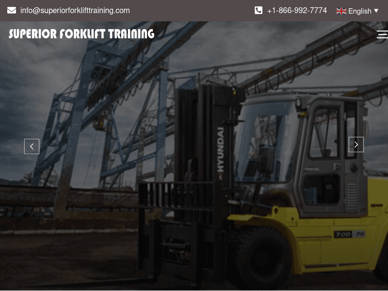 Superiorforklifttraining
