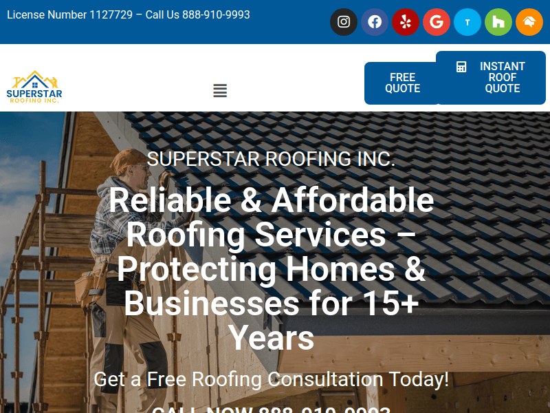 Superstar-roofing