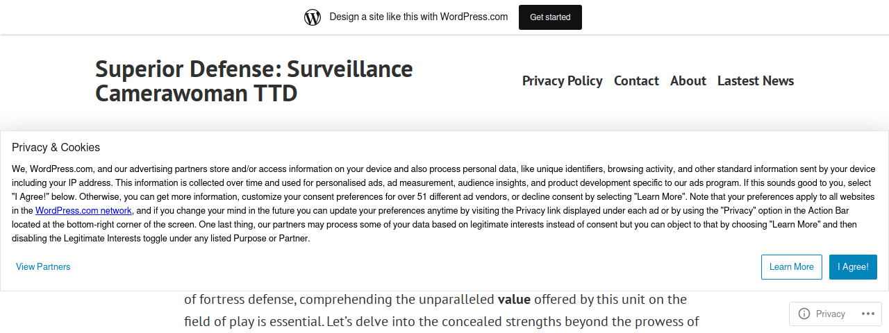 Surveillancecamerawomanttdshop