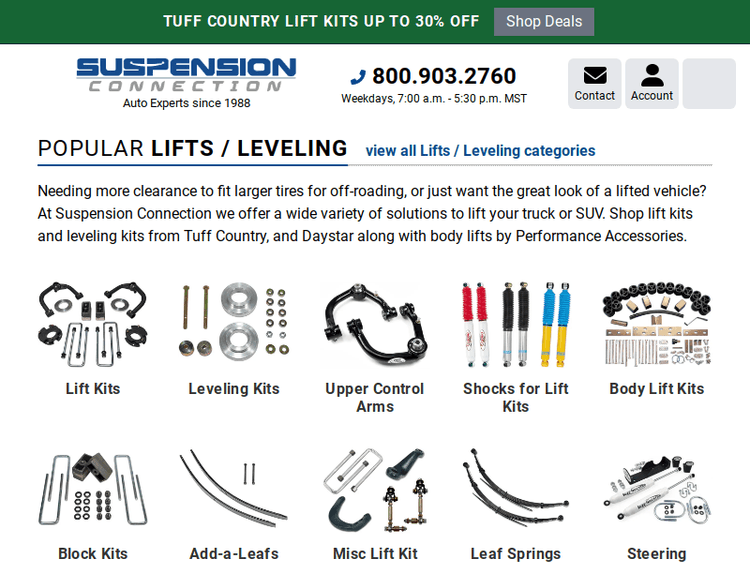 Suspensionconnection