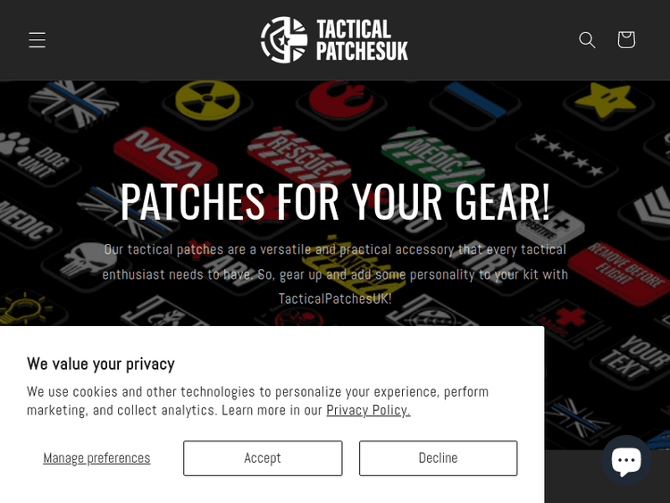 Tacticalpatchesuk
