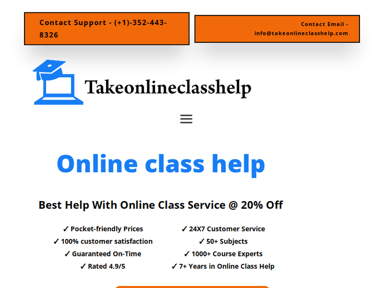 Takeonlineclasshelp