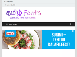 Tamilfonts