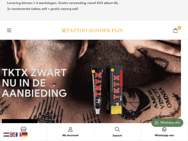 Tattoozonderpijn