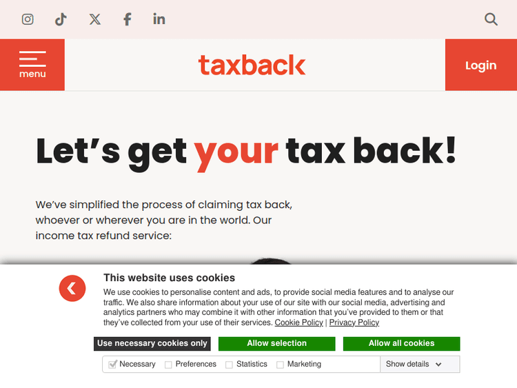 Taxback