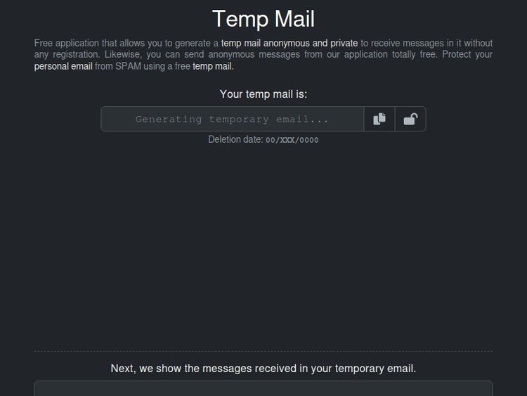 Tempmail