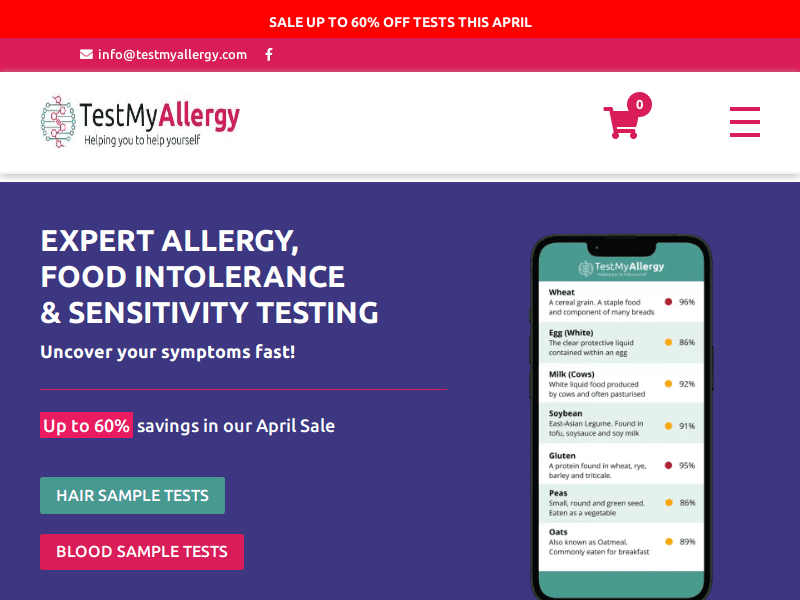 Testmyallergy