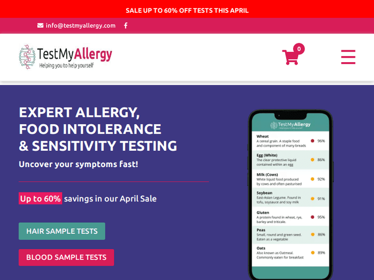 Testmyallergy