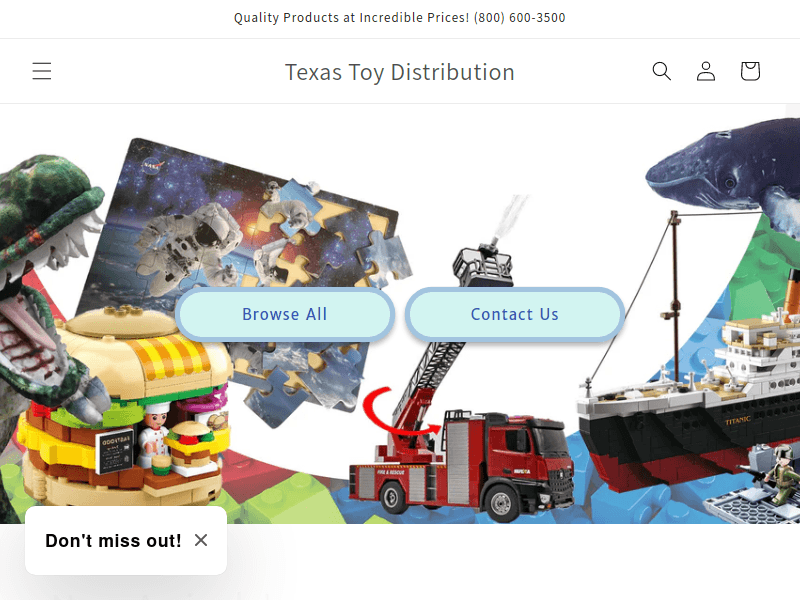 Texastoydistribution