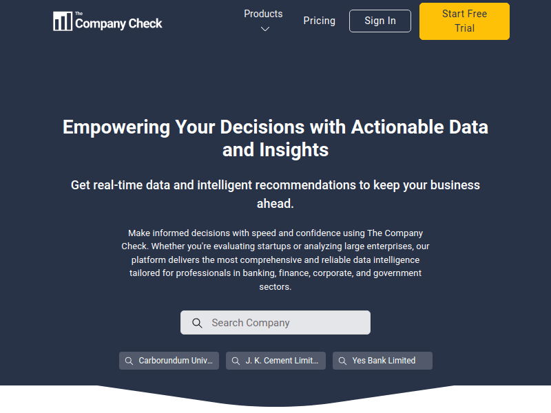 Thecompanycheck