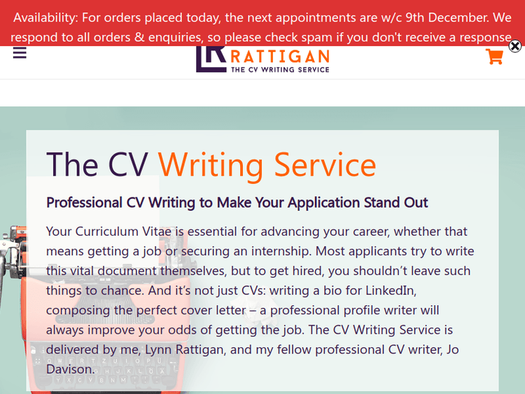 Thecvwritingservice