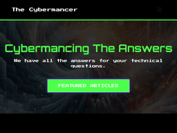 Thecybermancer