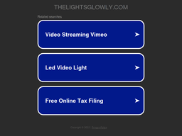 Thelightsglowly