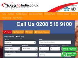 Ticketstoindia