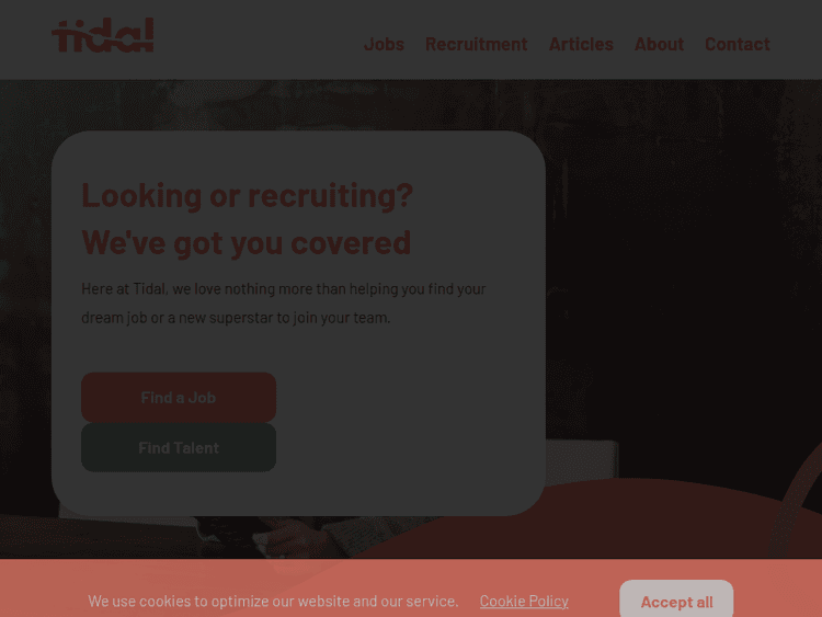 Tidalrecruitment
