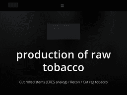 Tobacco