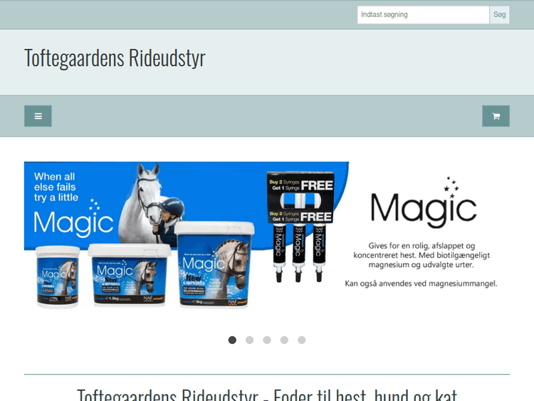 Toftegaardens-rideudstyr