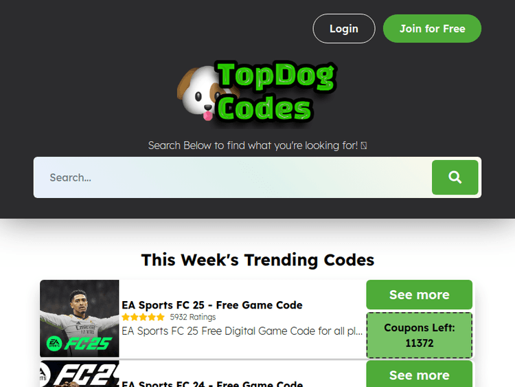 Topdogcodes