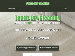 Touchdrycleaning