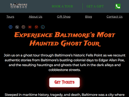 Tourbaltimoreghosts