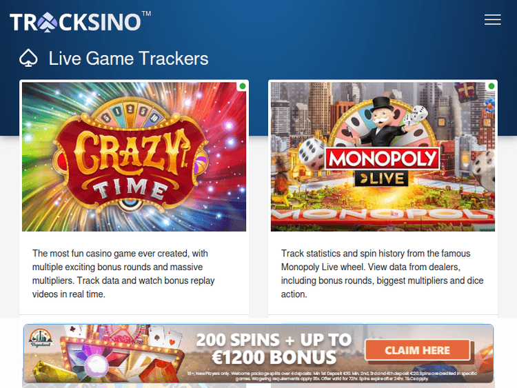 Tracksino