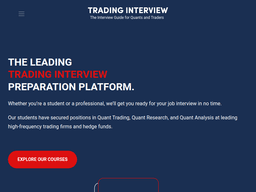 Tradinginterview