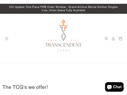 Transcendentcards
