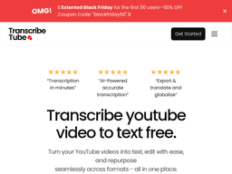 Transcribetube