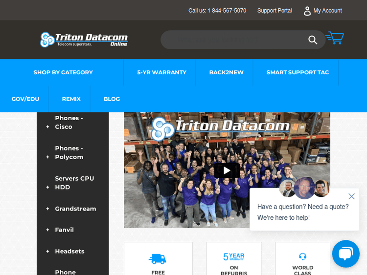 Tritondatacomonline