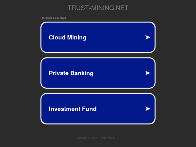 Trust-mining