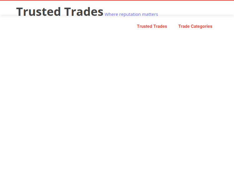 Trustedtrades