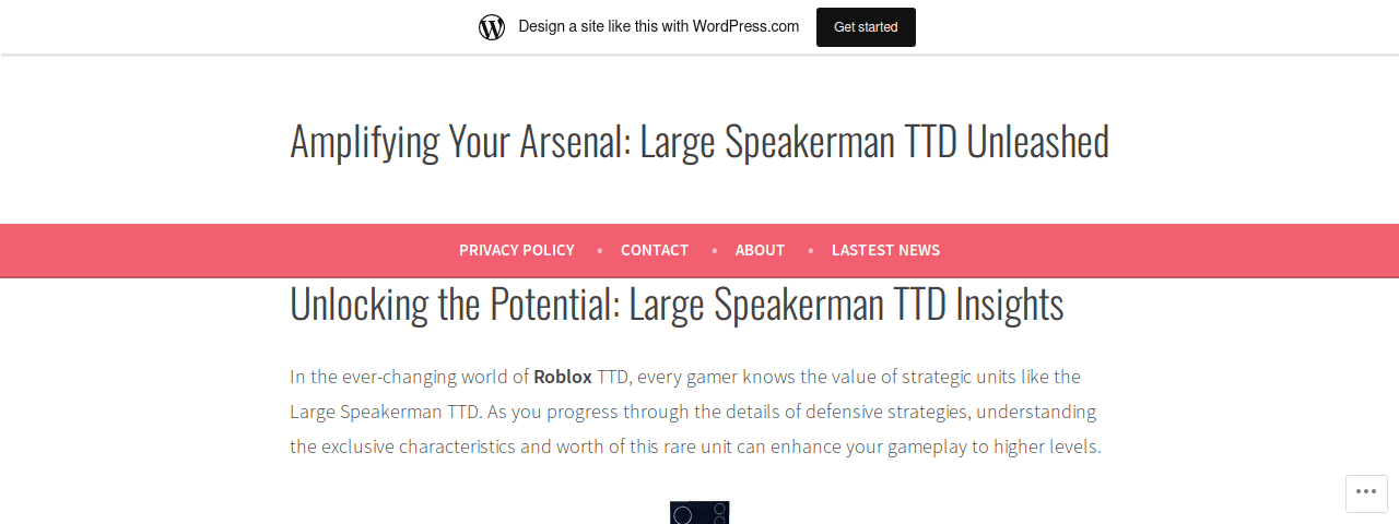 Ttdunitlargespeakermanmarket