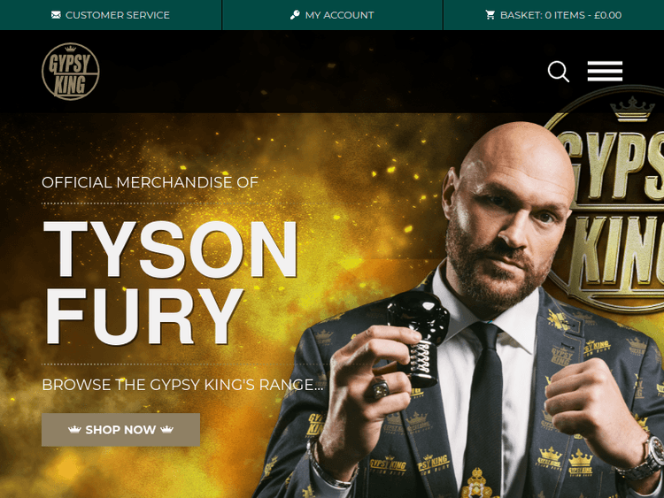 Tysonfuryofficialmerchandise