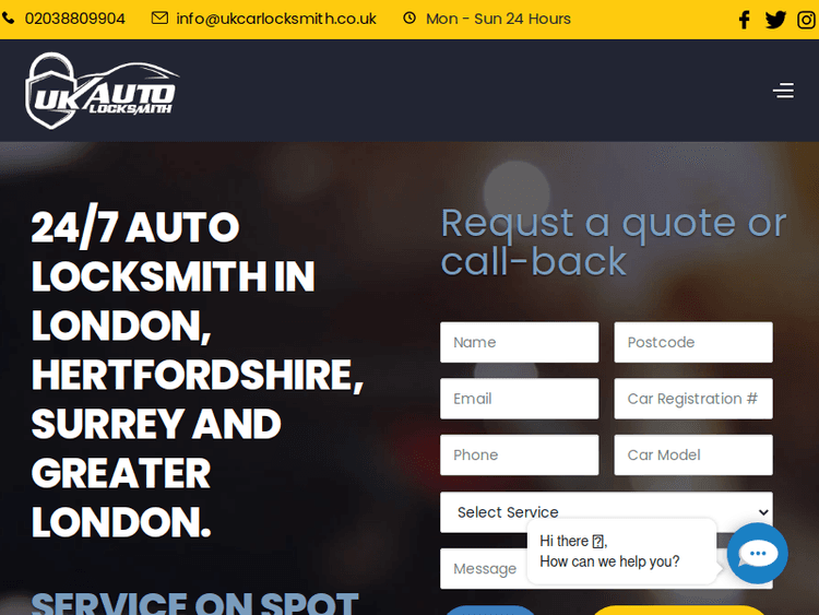 Ukcarlocksmith