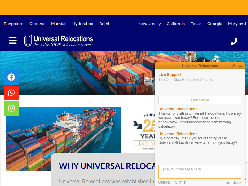 Universalrelocations