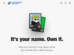Unstoppabledomains