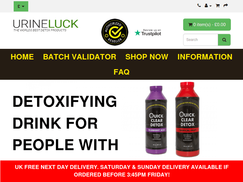 Urine-luck