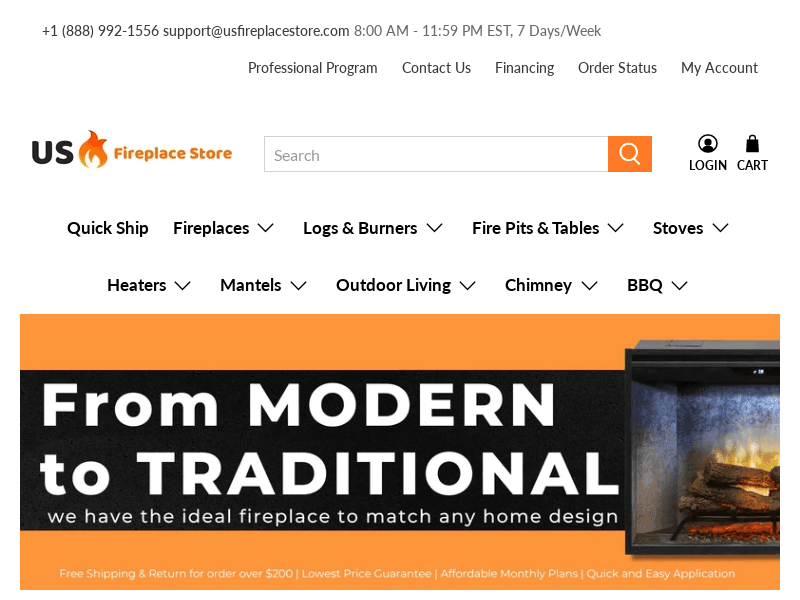 Usfireplacestore