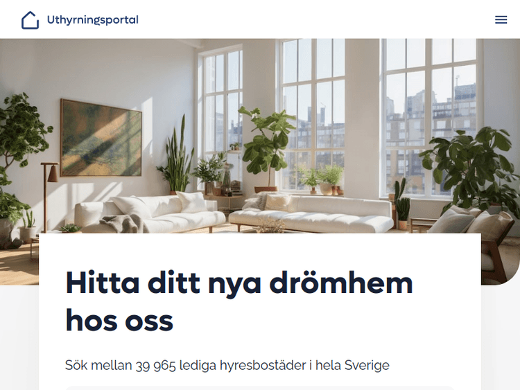 Uthyrningsportal