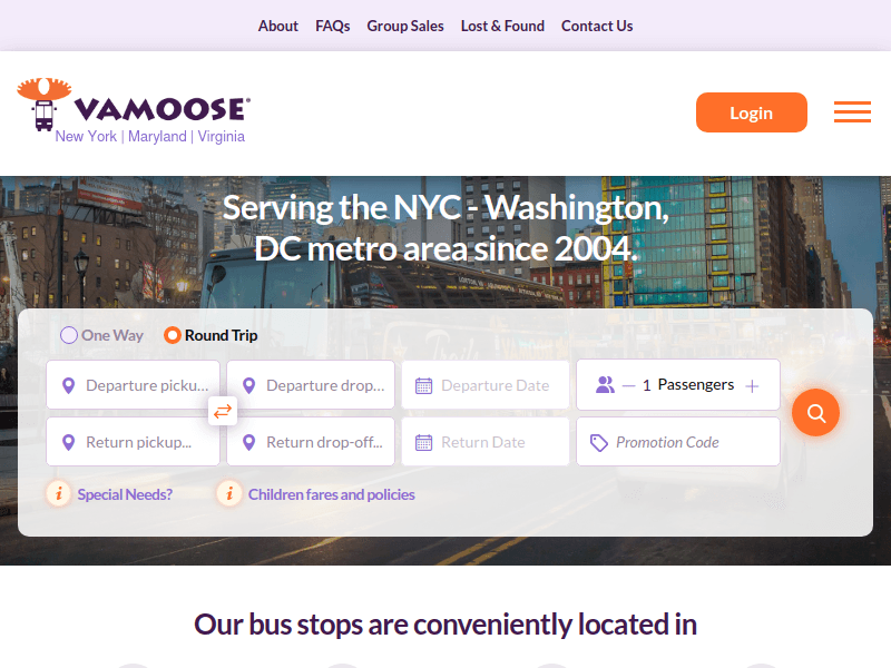 Vamoosebus