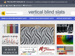 Verticalblindslats
