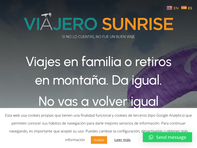 Viajerosunrise