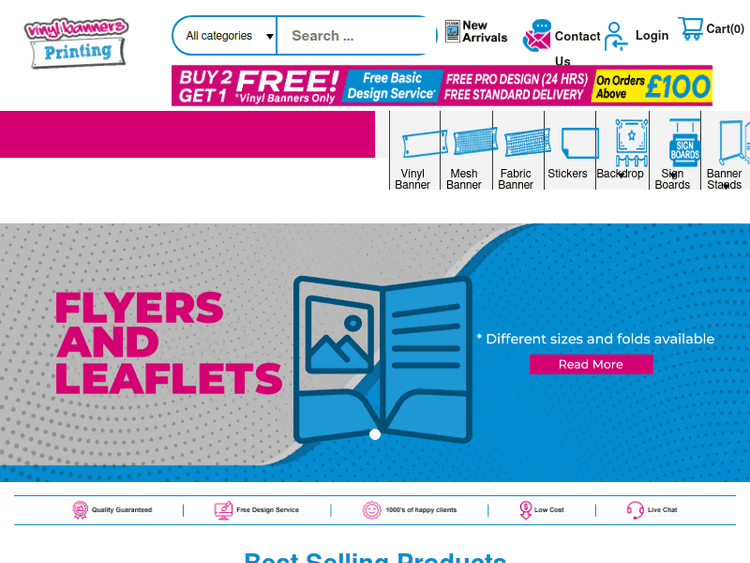 Vinylbannersprinting