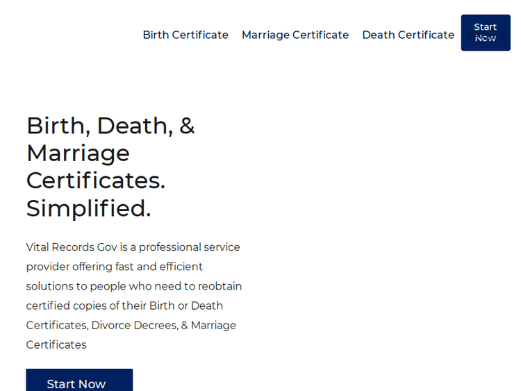 Vitalrecordsgov