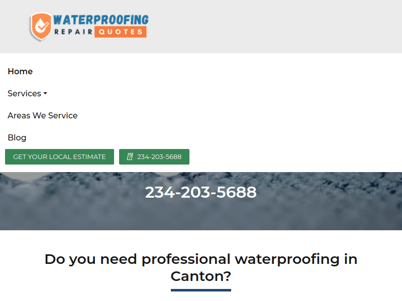 Waterproofing-canton