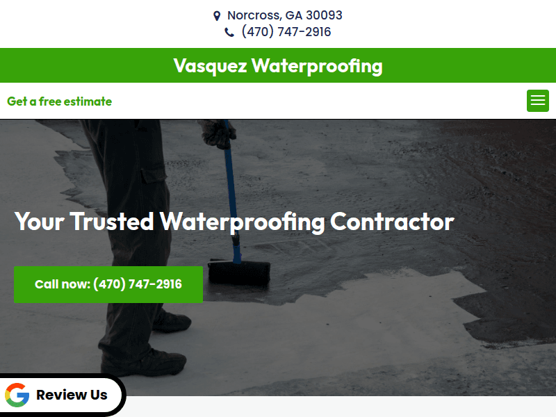 Waterproofingcontractornorcrossga