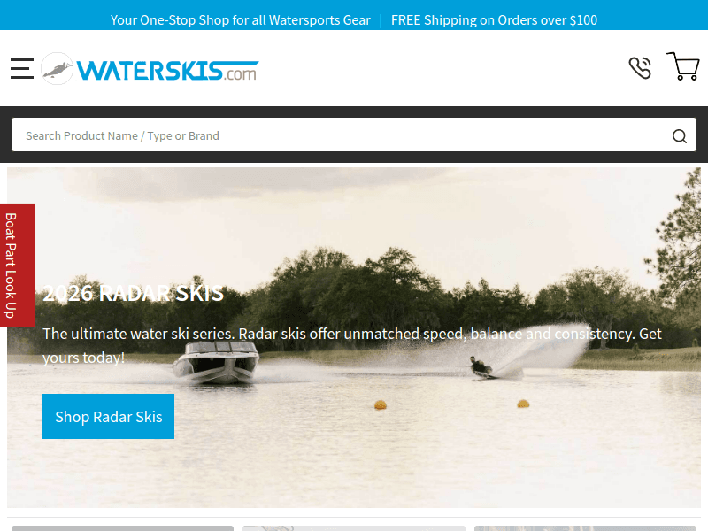 Waterskis