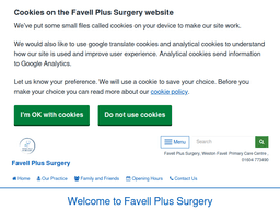Westonfavellsurgery