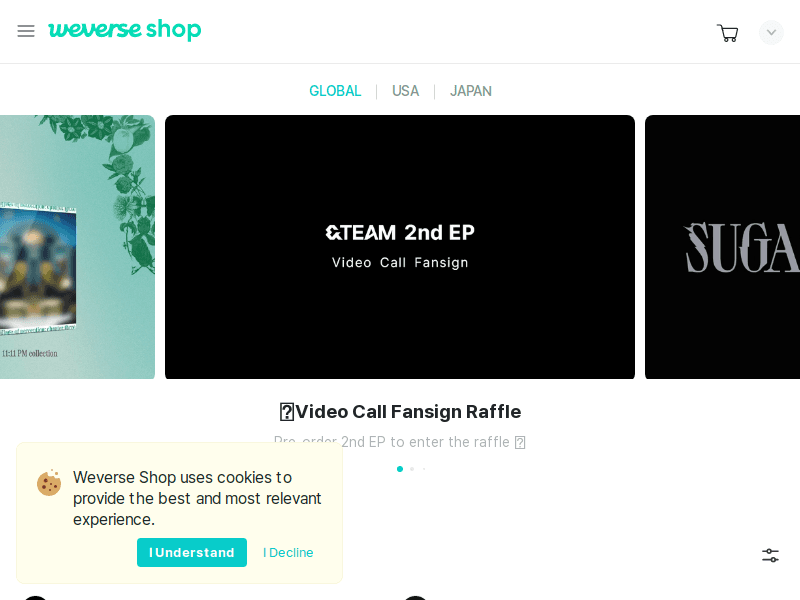 Weverseshop