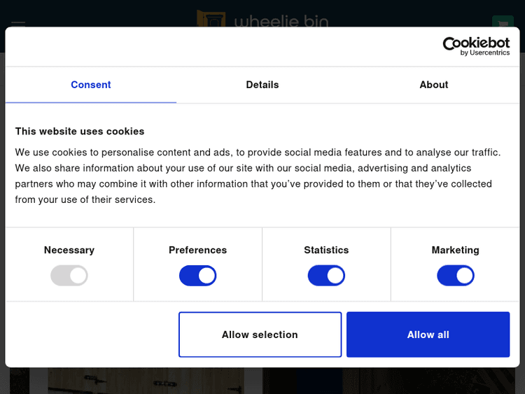 Wheeliebinstoragedirect